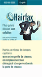 Mobile Screenshot of hairfax.com