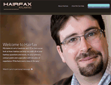 Tablet Screenshot of hairfax.ca